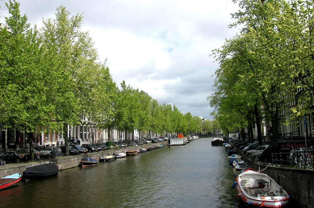 De Herengracht te Amsterdam